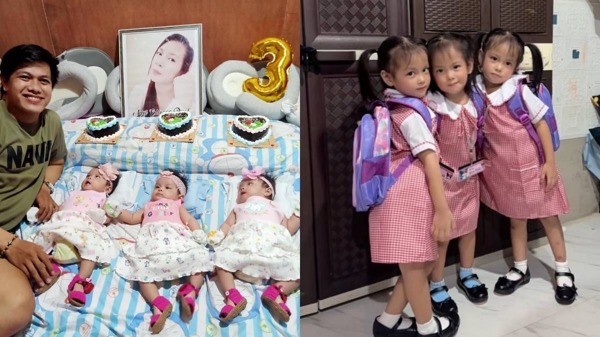 Triplets Who Needed Breastmilk Now March Proudly to School